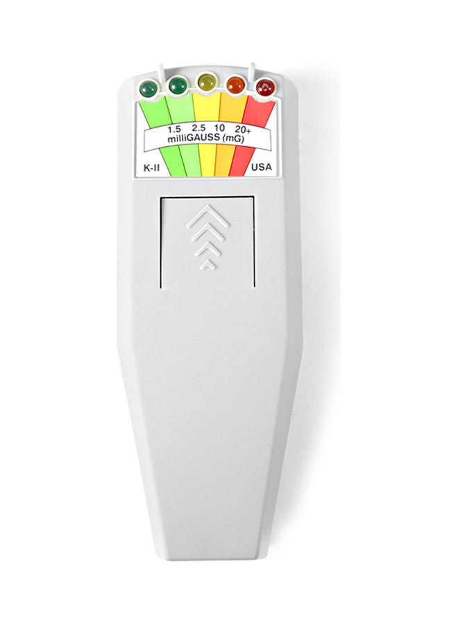 Electromagnetic Field Gauss Meter Grey