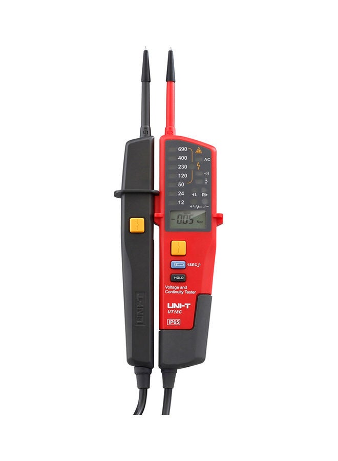 جهاز آلي لاختبار الجهد واستمرارية النطاق أحمر/رمادي