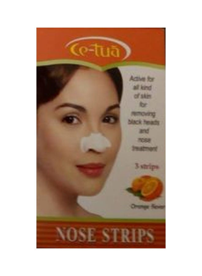 Ce-tua - Orange Nasal Strips White 3x8cm - Image 1