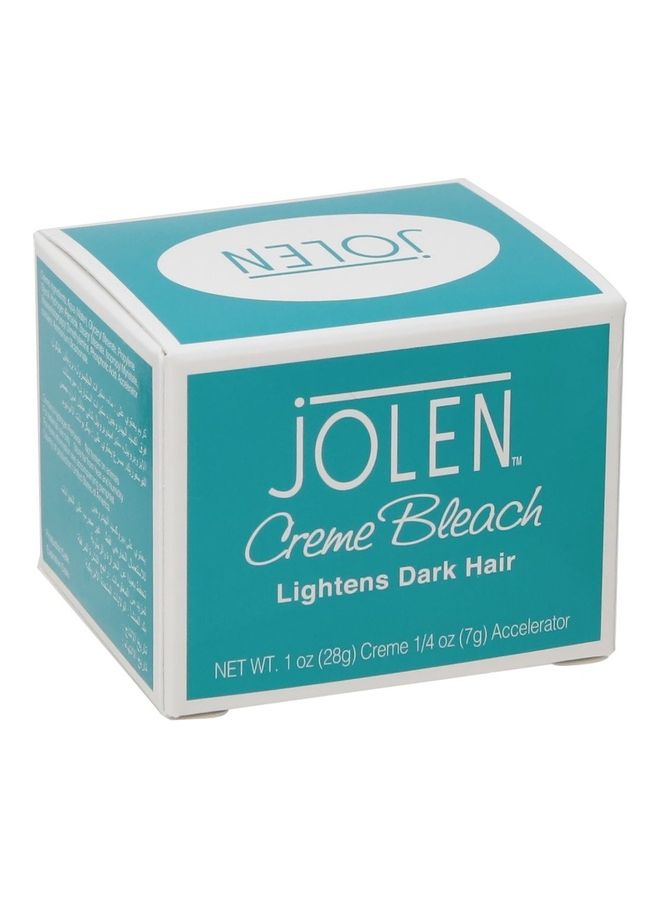 jOLEN Lighting Dark Hair Cream Bleach Green 28grams  - Image 1