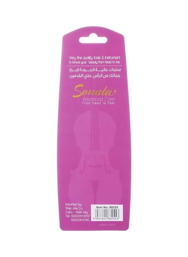 Sonata 3 In 1 Advanced Foot Care Paddle Pink 20cm - Image 2