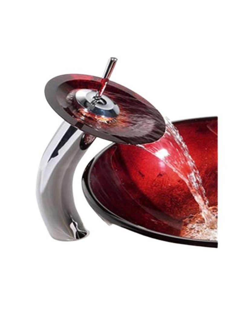 Waterfall Modern Glass Mixer Multicolor