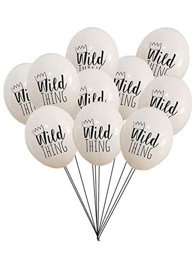 10-Piece Ninja Birthday Balloons Set