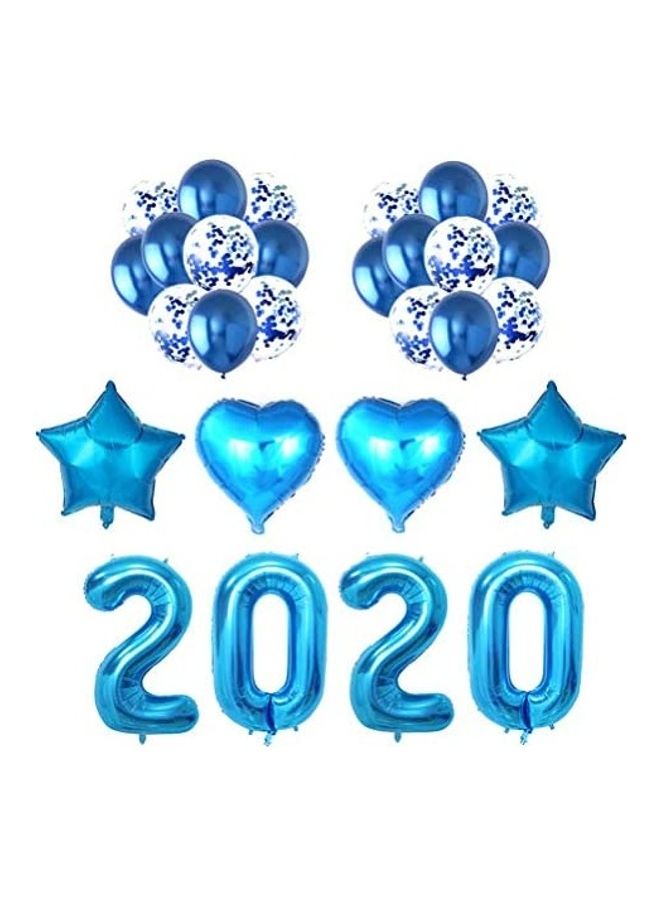 هولي مجموعة بالونات من القصدير مكونة من 28 قطعة