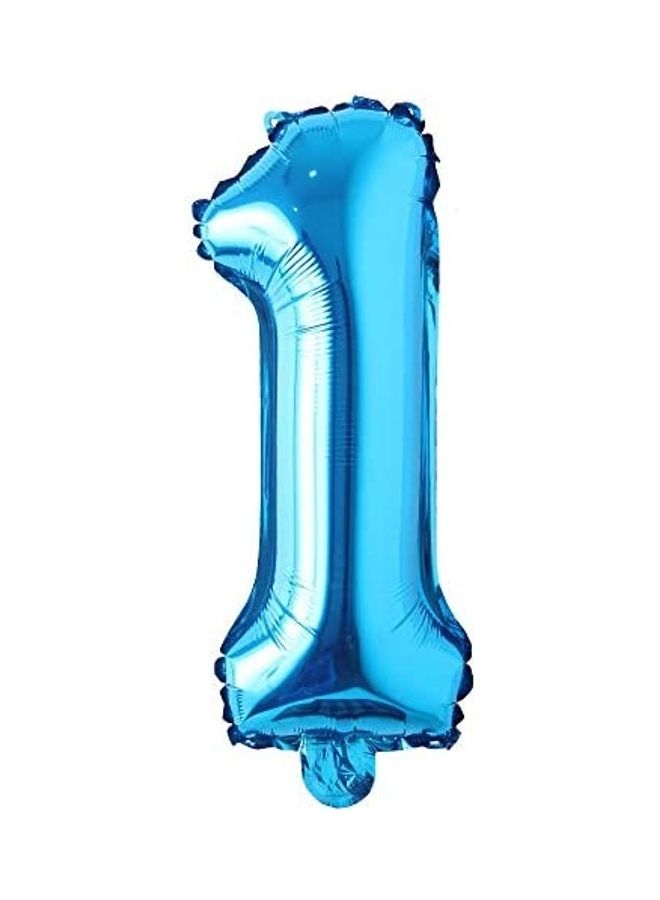 Blue - lower Products Ninja Birthday Party  Balloon - Image 1