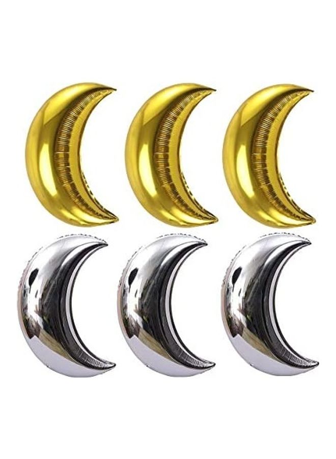 Crea 6-Piece Big Foil Party Balloons