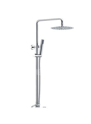 3-Sysytem Stainless Steel Shower Column Set Silver - v1609928298/N43138717A_1