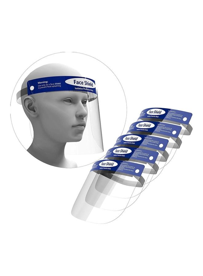 Pack Of 5 Anti-Fog Face Shield - Image 1