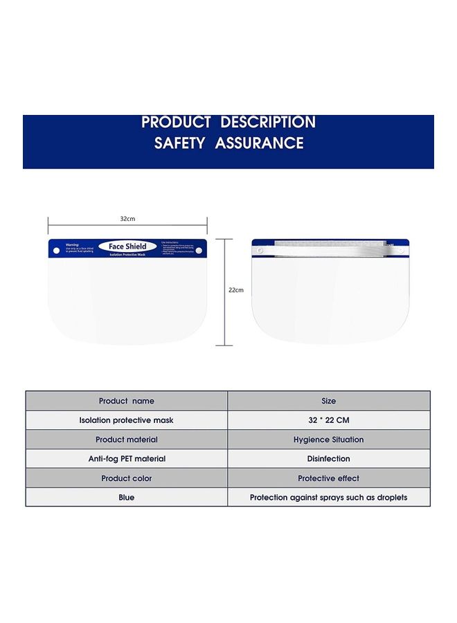 Pack Of 5 Anti-Fog Face Shield - Image 3