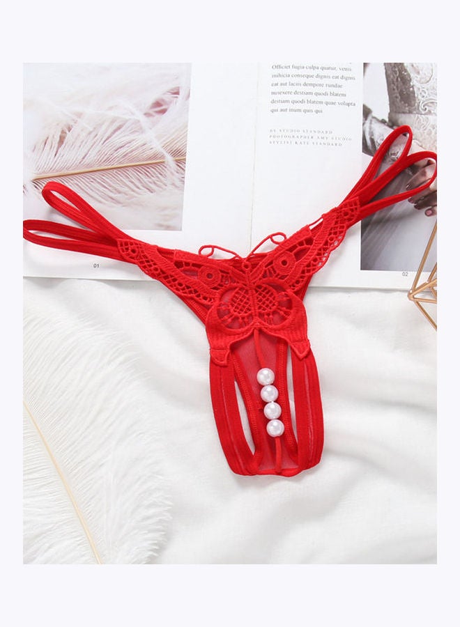 G-String Thong White