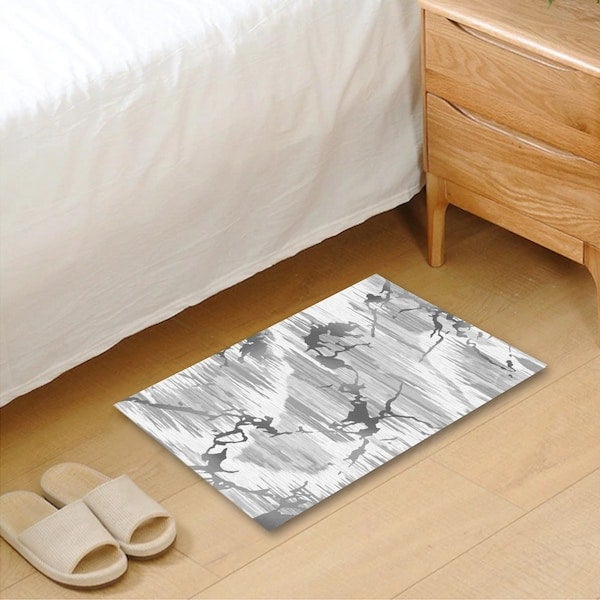 Exquisite Simple Anti-Slip Rectangle Supple Mat Multicolour 50x80cm  - Image 2