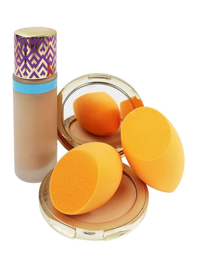 REAL TECHNIQUES 2-Piece Miracle Complexion Makeup Sponges Yellow - Image 3