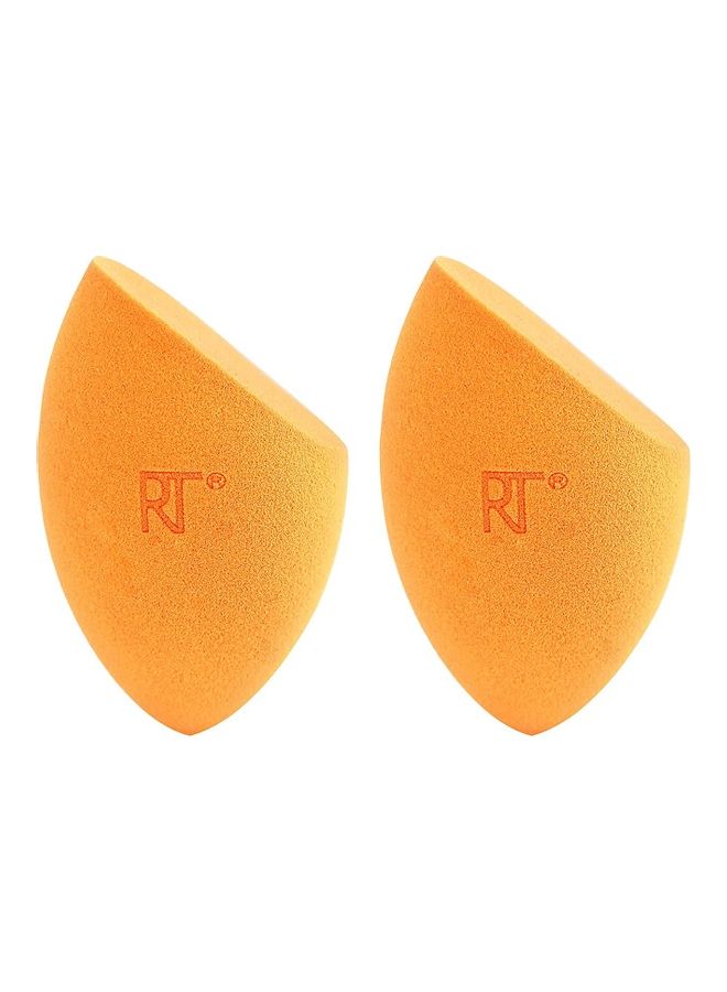 REAL TECHNIQUES 2-Piece Miracle Complexion Makeup Sponges Yellow - Image 1