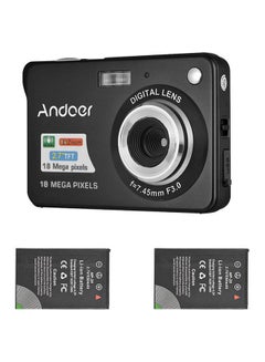 ANDOER 18MP 720P 2.7 Inch LCD Screen Digital Camera With 2-Piece Battery  - Image 1