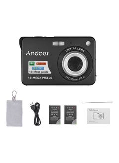 ANDOER 18MP 720P 2.7 Inch LCD Screen Digital Camera With 2-Piece Battery  - Image 4