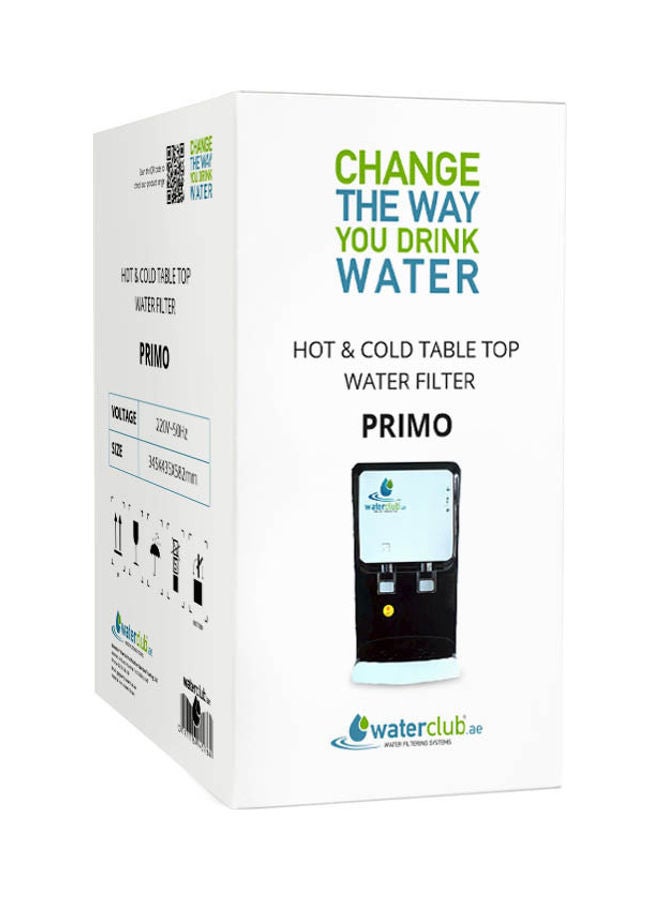 WaterClub Hot & Cold Table Top Water Filter White/Black  - Image 2