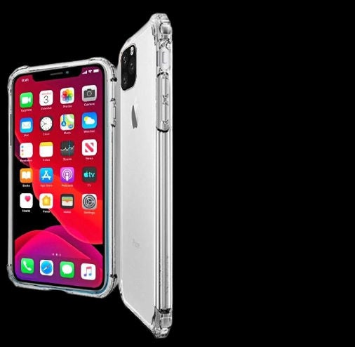 يالين حافظة حماية بتَصميم مُضاد للصدمات مصنوعة من البولي يوريثان الحراري ومُناسبة لهاتف أبل آيفون 11 برو ماكس شفاف - Image 2