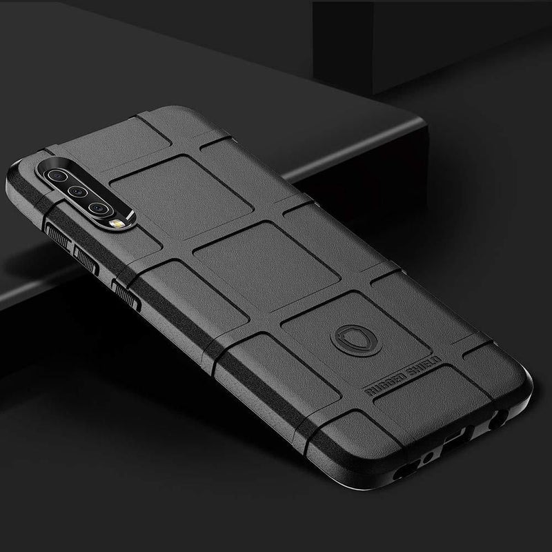RUGGED SHIELD Tough Shockproof TPU Protective Case For Samsung Galaxy A70 / A70S Black  - Image 4