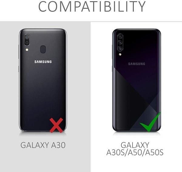 Sift Flexible TPU Protective Case For Samsung Galaxy A30S/A50/A50S Turquoise - Image 2