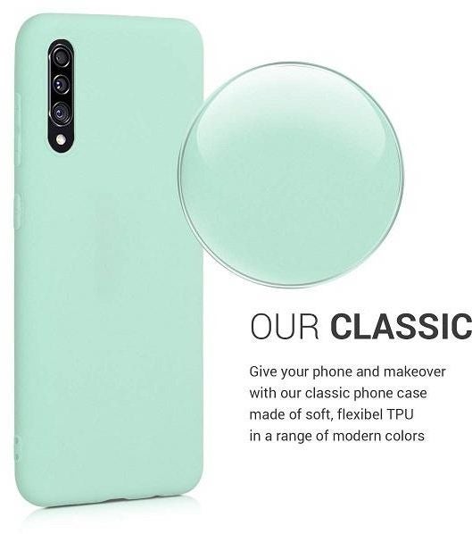 Sift Flexible TPU Protective Case For Samsung Galaxy A30S/A50/A50S Turquoise - Image 3