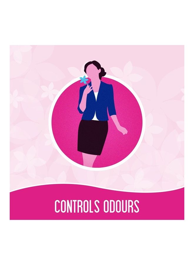 كيرفري فوط صحية بعطر منعش مقاس كبير من 20 قطعة متعدد الألوان - Image 4