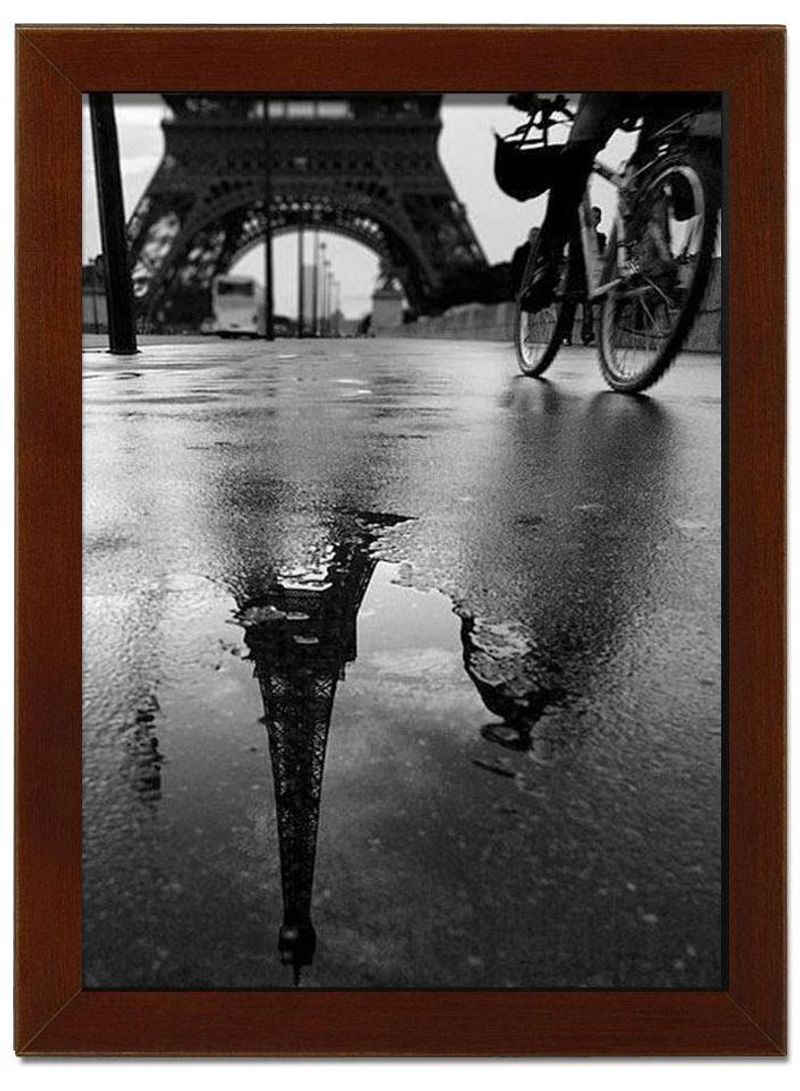 Landscape & Nature Design Framed Vinyl Tableau Multicolor 24x32cm