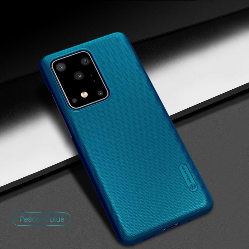 Nillkin High Protection Silicone Back Cover For Samsung Galaxy S20 Ultra Blue - Image 5
