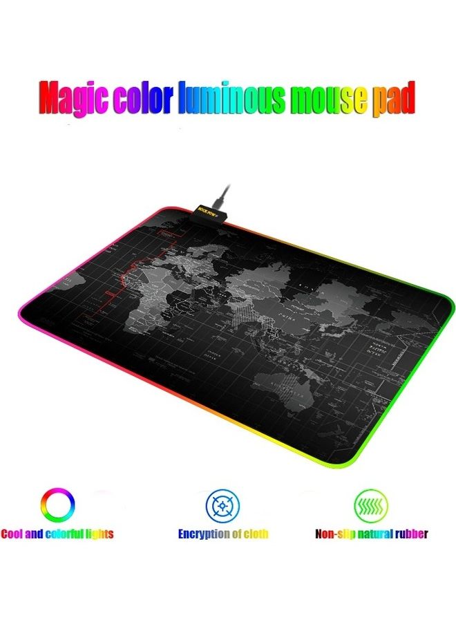 Rock Pow RGB Gaming Mouse Pad - Image 5