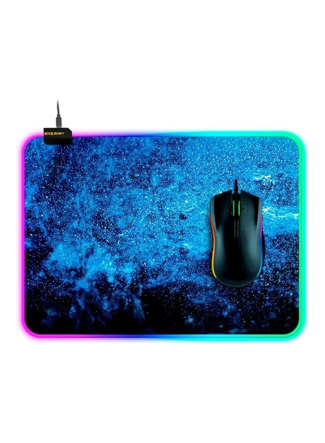 روك بو لوحة ماوس ألعاب بقاعدة من المطاط المضاد للانزلاق مزودة بـ 14 وضع للإضاءة - Image 2