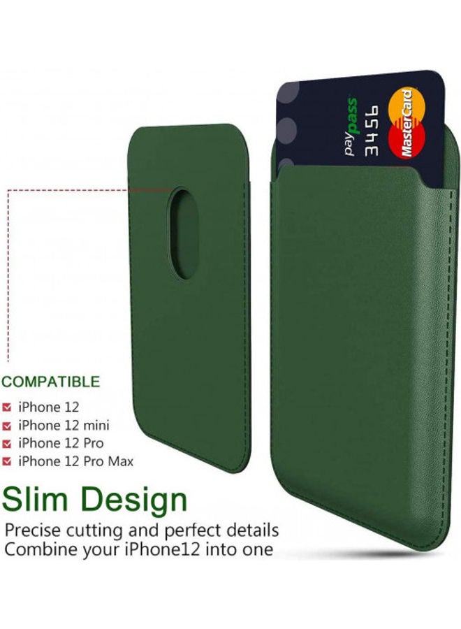 روك بو حامل البطاقة المغناطيسي لهاتف أبل آيفون 12/12 ميني/12 برو/12 برو ماكس أخضر - Image 2