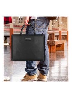 Generic Fire and Water Resistant Expandable Document Bag Black  - Image 4