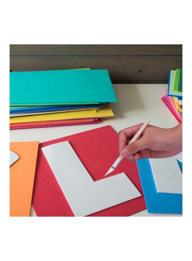 24-Pieces Craft Vinyl Weeding Tools Set multicolour - Image 4