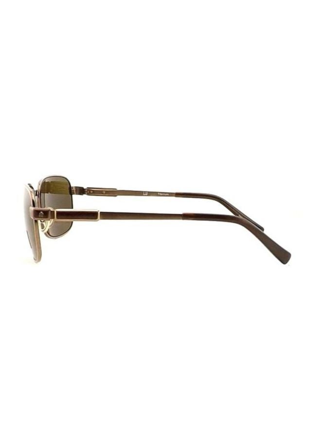 dunhill - Men's UV Protected Rectangular Sunglasses - Lens Size: 60 mm - Image 1