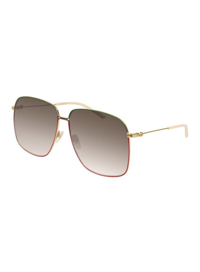 GUCCI Women's UV Protected Oversized Sunglasses Gg0394S 003 - Image 2