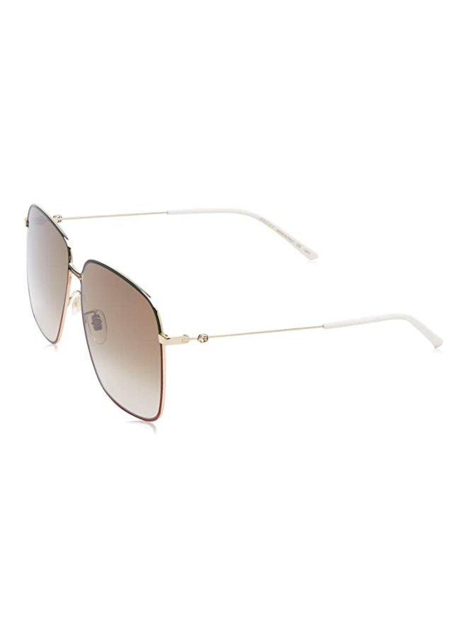 GUCCI Women's UV Protected Oversized Sunglasses Gg0394S 003 - Image 3