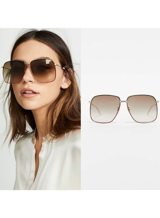 GUCCI Women's UV Protected Oversized Sunglasses Gg0394S 003 - Image 5