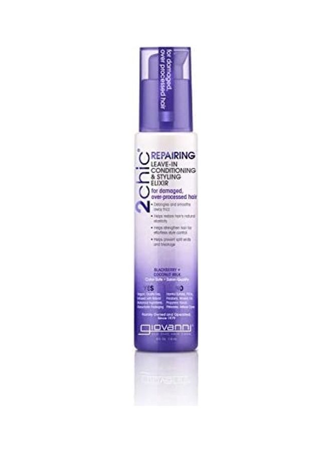 Giovanni 2Chic Repairing Leave-In Conditioning And Styling Elixir 118.29ml 