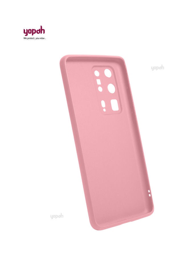 يوبا غطاء حماية واقٍ لهاتف هواوي P40 برو+ وردي - Image 4