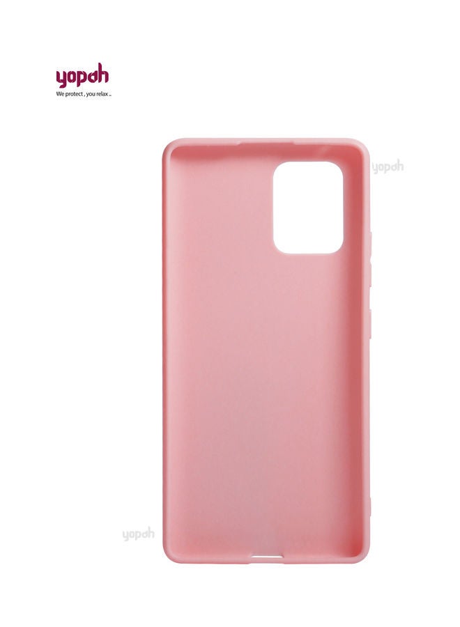 يوبا - غطاء حماية سامسونج جالاكسي S10 لايت وردي - Image 1