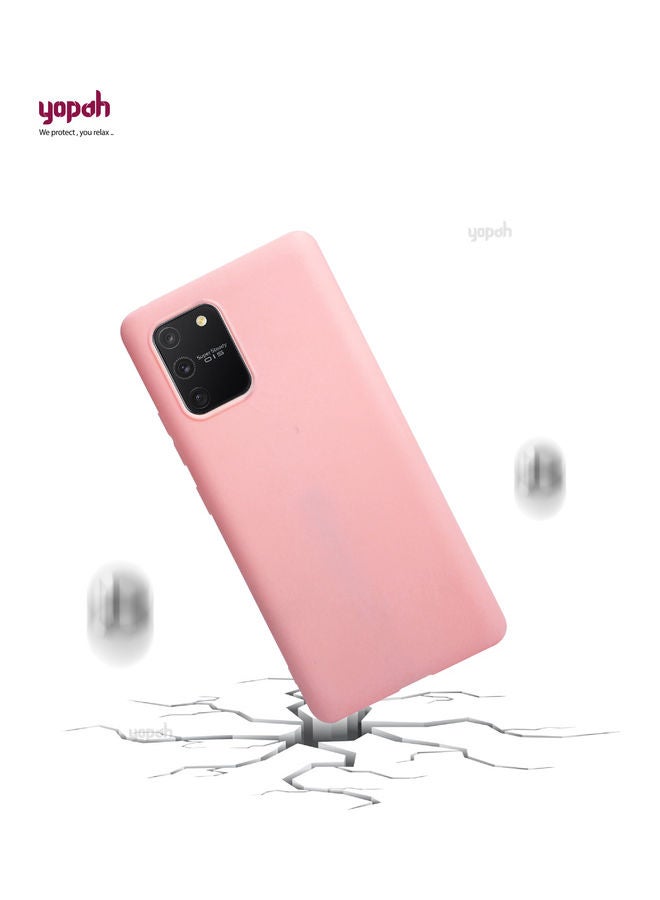 يوبا - غطاء حماية سامسونج جالاكسي S10 لايت وردي - Image 1