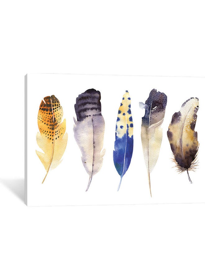 Sasb Wall Painting with Hidden Frame Multicolour 40 x 30cm 