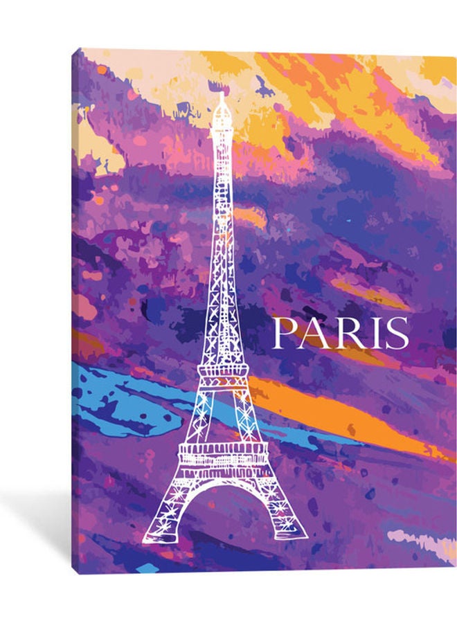 Sasb Wall Painting with Hidden Frame Multicolour 40 x 30cm 