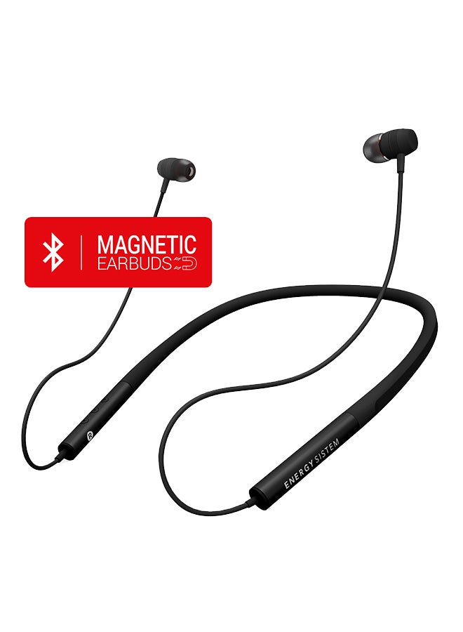 Neckband 3 In-Ear Heaphones With Mic (Bluetooth, Neckband, Magnetic Earbuds, Rechargeable Battery) Black - v1609941722/N41254231A_1