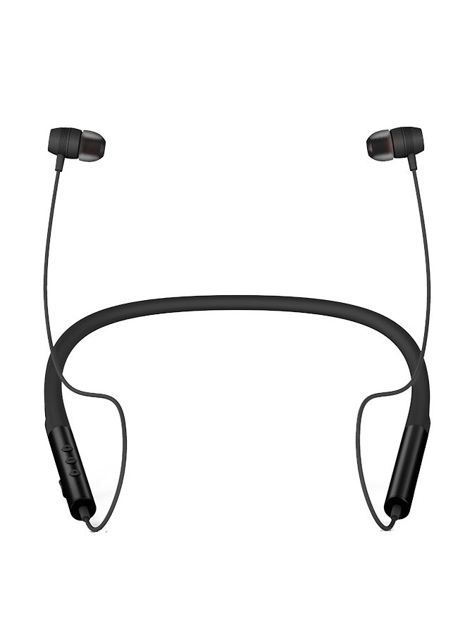 Neckband 3 In-Ear Heaphones With Mic (Bluetooth, Neckband, Magnetic Earbuds, Rechargeable Battery) Black - v1609941722/N41254231A_3