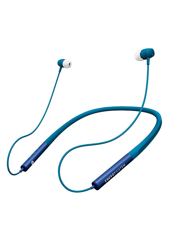 Energy Sistem Neckband 3 In-Ear Heaphones With Mic (Bluetooth, Neckband, Magnetic Earbuds, Rechargeable Battery) Blue  - Image 2