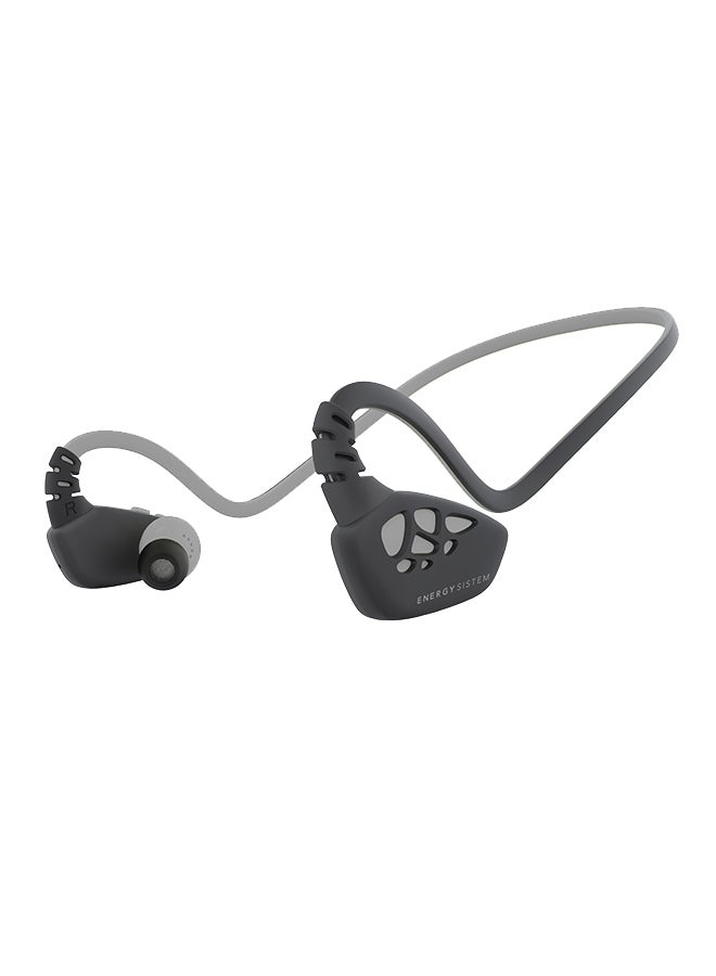 Energy Sistem Sport 3 Bluetooth In-Ear Heaphones (Secure-Fit, IPX4, aptX, Control talk) Silver  - Image 4