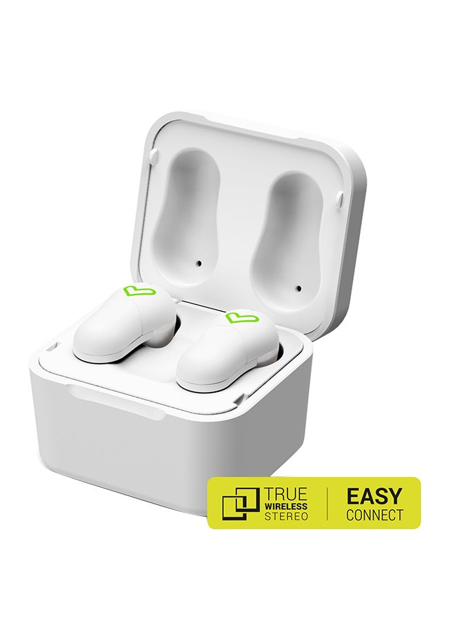 Energy Sistem - Style 6 True Wireless In-Ear Earphones With Case (True Stereo, Easy Connect, Charging case) White - Image 1