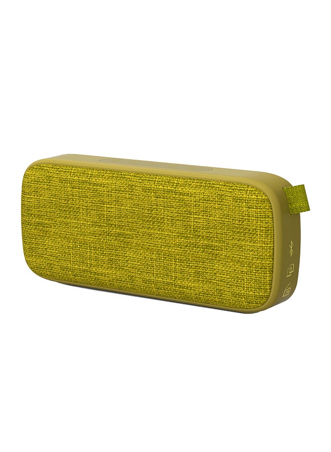 Fabric Box 3+ Trend (Portable Bluetooth v5.0 Speaker, TWS, 6 W, USB & microSD, MP3 player, FM Radio) Kiwi