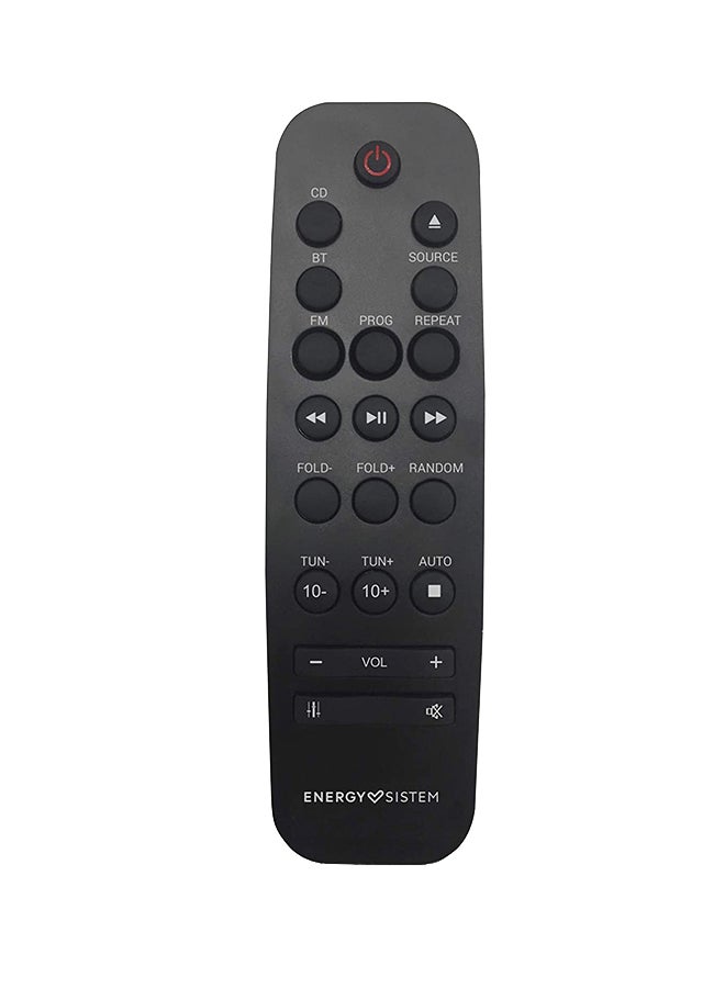 Energy Sistem - Home Speaker 7 Micro Hi-Fi (30 W, CD, Bluetooth, FM radio, USB MP3, Audio-in) Black - Image 1