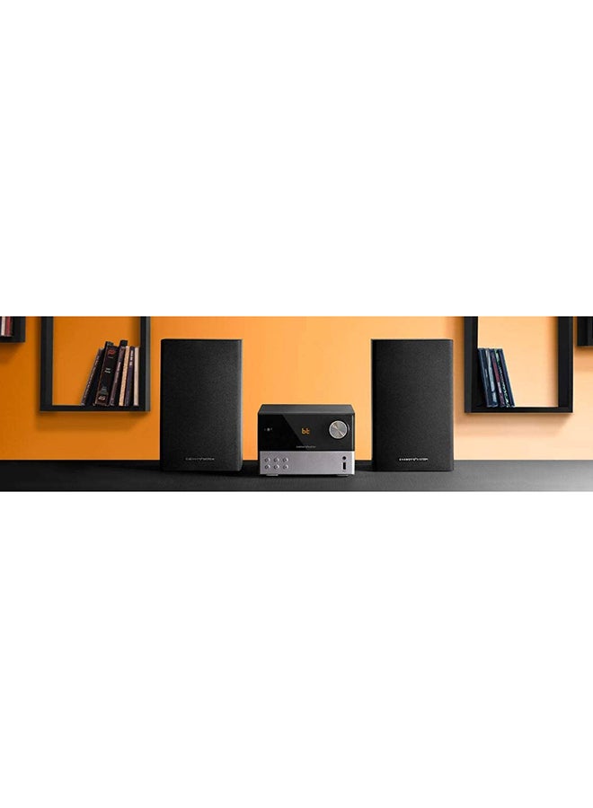 Energy Sistem - Home Speaker 7 Micro Hi-Fi (30 W, CD, Bluetooth, FM radio, USB MP3, Audio-in) Black - Image 1